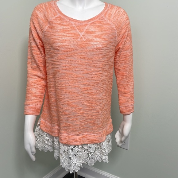 ANTHROPOLOGIE Sunday in Brooklyn Ruffled Citrus Pullover - Picture 5 of 10